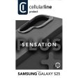 Capa Silicone Cellularline Sensation Plus para Samsung Galaxy S25 - Preta Cheap