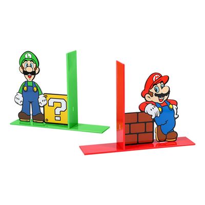 Suporte Cerra-Livros Super Mario and Luigi - Paladone Cheap