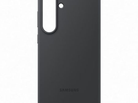 Capa de Silicone Samsung para Galaxy S25 Plus - Preta Fashion