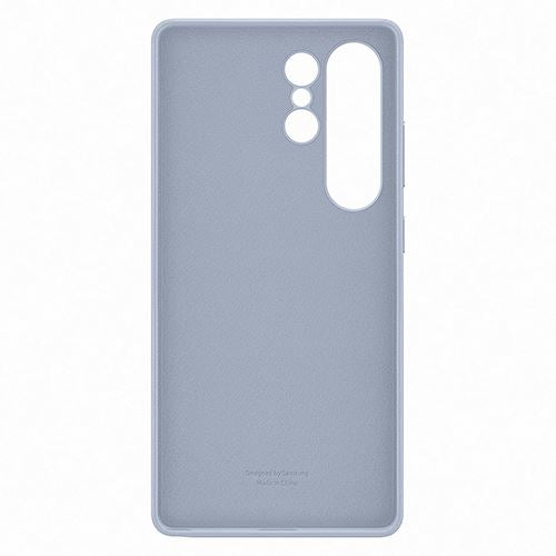 Capa Samsung em Pele Vegan para Galaxy S25 Ultra - Azul Fashion