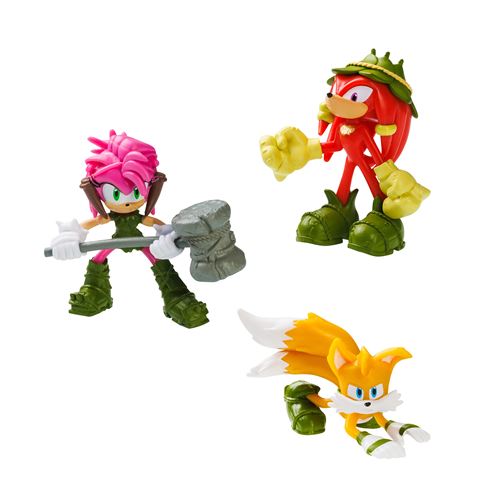 Figura Sonic The Hedgehog 6,5cm - Pack 3 Unidades - Creative Toys - Envio Aleatório For Sale