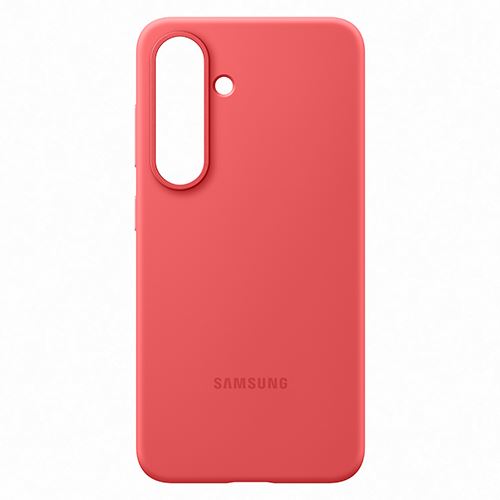 Capa de Silicone Samsung para Galaxy S25 - Vermelha Online now