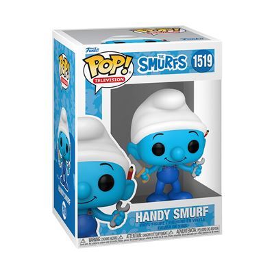 Funko Pop! Television Figura de Vinyl The Smurfs: Handy Smurf - 1519 For Sale