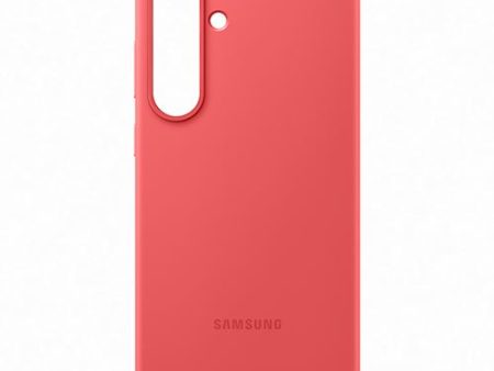 Capa de Silicone Samsung para Galaxy S25 Plus - Vermelha Cheap