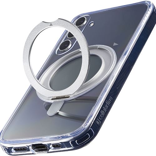 Capa Cellular Line Spin Mag para Samsung Galaxy S25 - Transparente Fashion