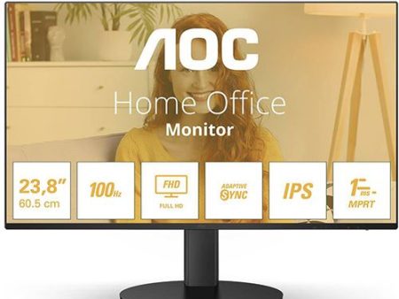 Monitor Gaming AOC 24B3H | 23.8 | 100 Hz | Full HD - Preto For Cheap