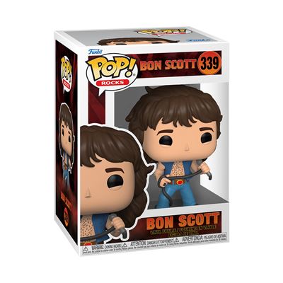 Funko Pop! Rocks Figura de Vinyl AC DC: Bon Scott - 339 Hot on Sale