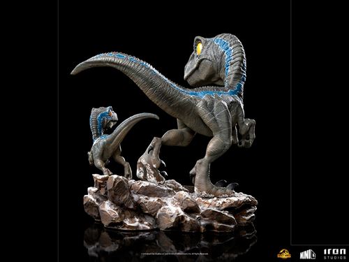 Figura Minico Jurassic World Dominion - Blue And Beta Hot on Sale