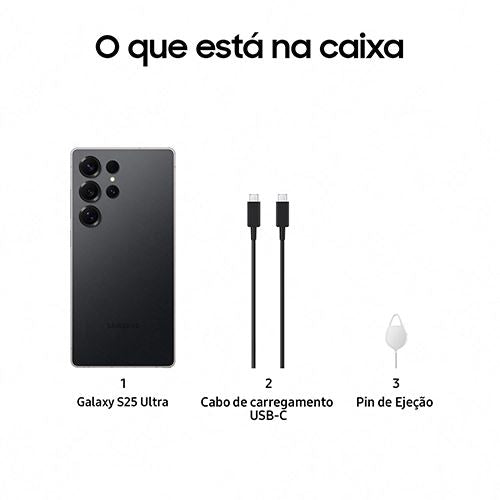 Samsung Galaxy S25 Ultra - 512GB - Preto Titânio Online