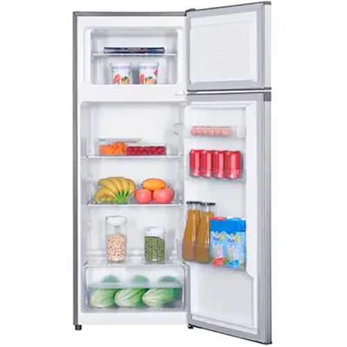 Frigorífico com Congelador Proline DD208SL | 143x55,5x54,5 cm | 206 L | E | Silver Cheap