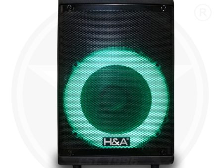 H&A TQ-LT0822 8 In PRO Rechargeable BT Speaker Fashion