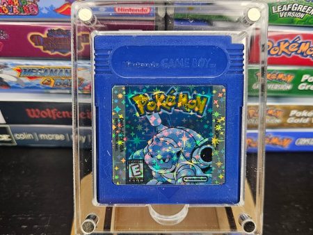 Genuine Pokemon Blue Gameboy Custom Discount