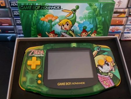 Zelda GBA Custom UV Printed Shells Matching Box For Discount