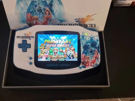 Final Fantasy GBA Custom UV Printed Shells Matching Box Online now