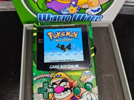 Wario GBC Custom UV Printed Shells Matching Box Online now