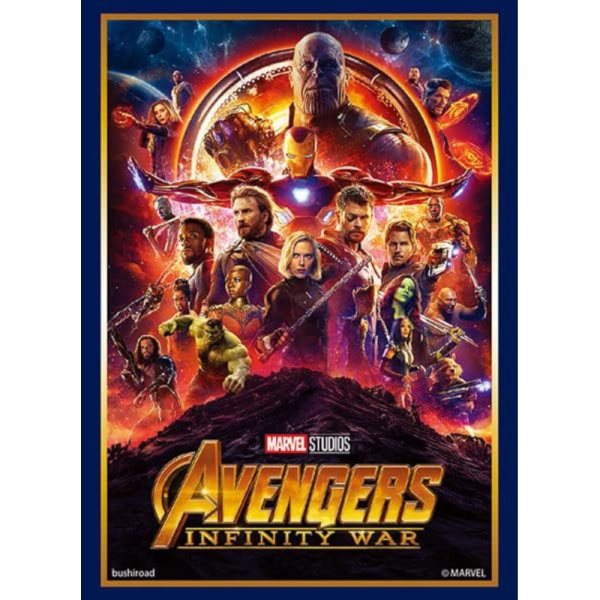 The Avengers: Infinity War Card Sleeves (75ct) - Marvel Bushiroad Collection Hot on Sale