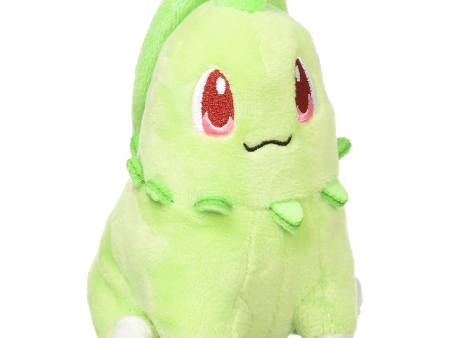 Chikorita 5  Plush Pokemon Fit (Sitting Cuties) - Japanese Center Supply