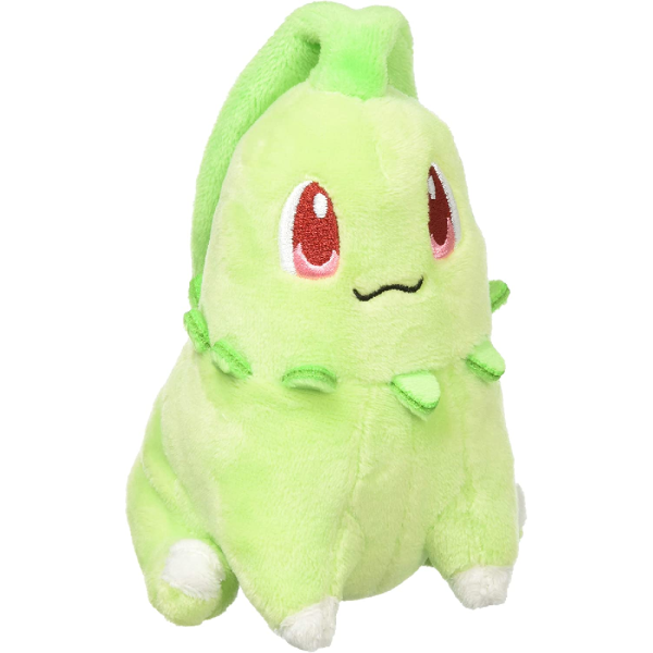 Chikorita 5  Plush Pokemon Fit (Sitting Cuties) - Japanese Center Supply