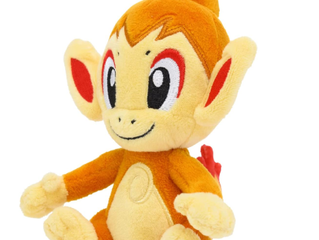 Chimchar 6  Plush Pokemon Fit (Sitting Cuties) - Japanese Center Online now