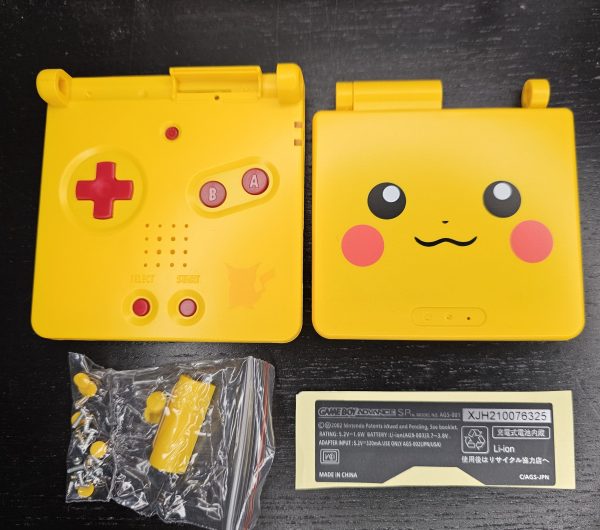 Gba sp Replacement Housing   Pokemon Pikachu Sale