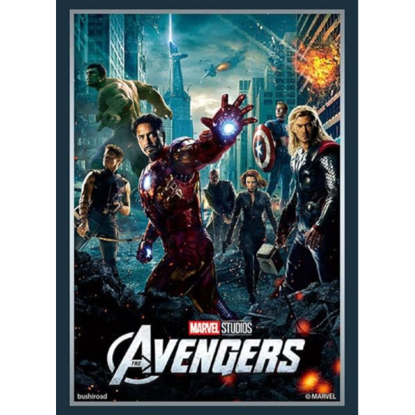 The Avengers Card Sleeves (75ct) - Marvel Bushiroad Collection For Sale