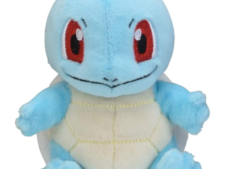 Squirtle 4  Plush Pokemon Fit (Sitting Cuties) - Japanese Center Online