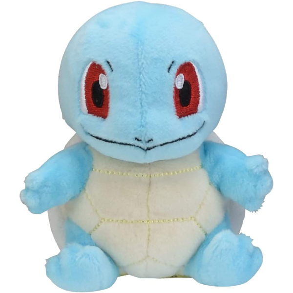 Squirtle 4  Plush Pokemon Fit (Sitting Cuties) - Japanese Center Online