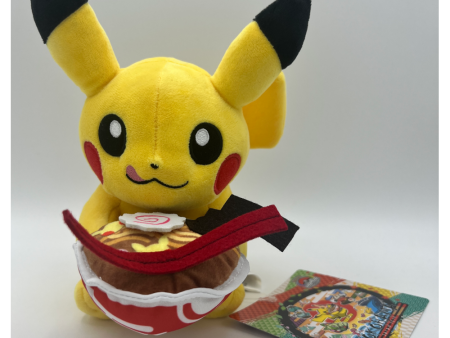 Yokohama Ramen Pikachu Plush Worlds 2023 Exclusive Cheap