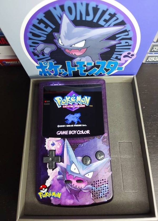 Haunter GBC Custom UV Printed Shells Matching Box Hot on Sale