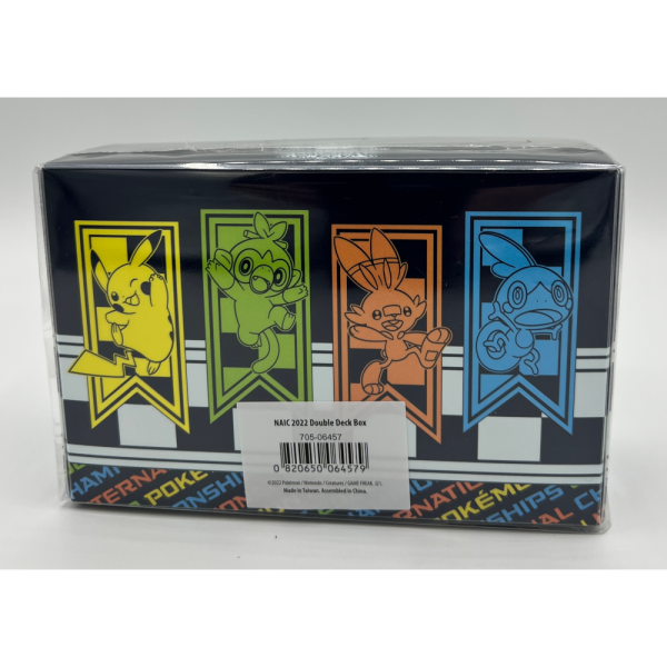 Double Deck Box (Pikachu, Grookey, Scorbunny & Sobble) NAIC 2022 Exclusive Hot on Sale