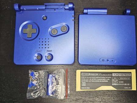 Gba sp Replacement Housing   Shell Blue Hot on Sale