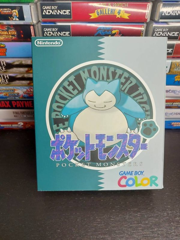 Snorlax GBC Custom UV Printed Shells Matching Box For Sale