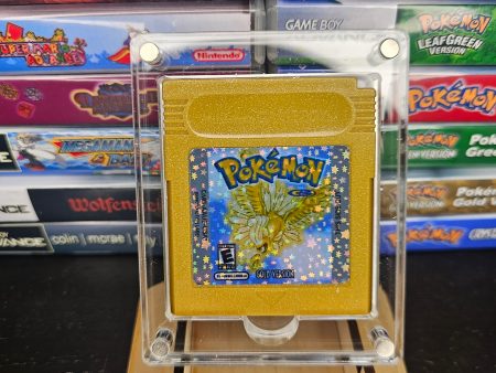 Genuine Pokemon Gold Gameboy Color Custom on Sale