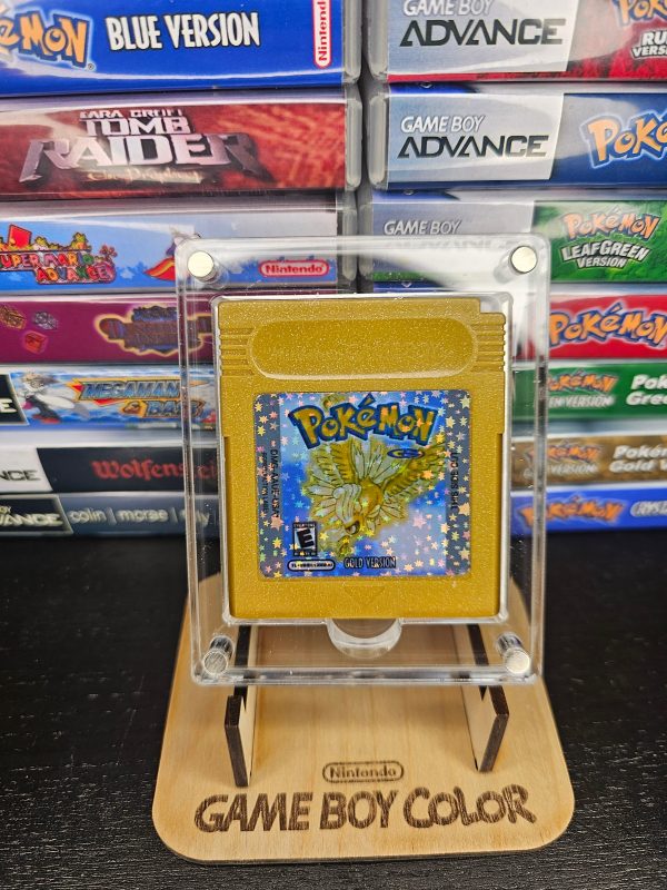 Genuine Pokemon Gold Gameboy Color Custom on Sale