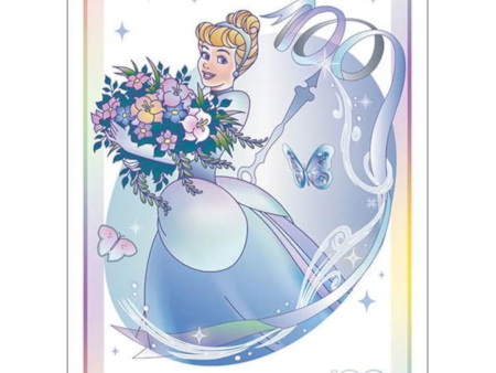 Cinderella Card Sleeves (75ct) - Disney 100 Bushiroad Collection Supply