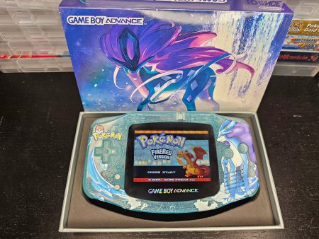 Suicune GBA Custom UV Printed Shells Matching Box NWCR Exclusive Online