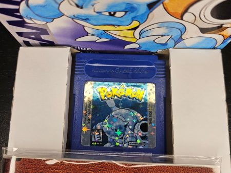 Genuine Pokemon Blue Custom Discount