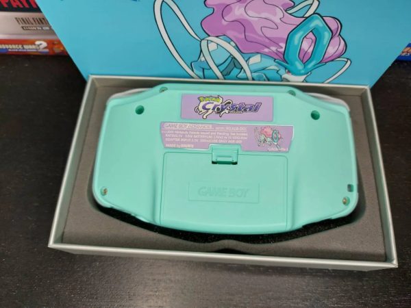 Suicune GBA Custom UV Printed Shells Matching Box on Sale