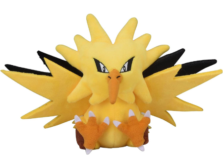 Zapdos 8  Plush Pokemon Fit (Sitting Cuties) - Japanese Center Online