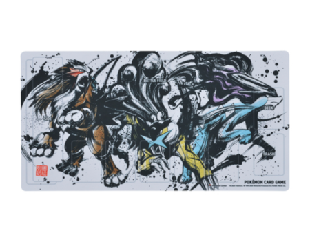 Raikou, Entei & Suicune Sumi-e Retsuden Japanese Playmat - Sealed Online Hot Sale