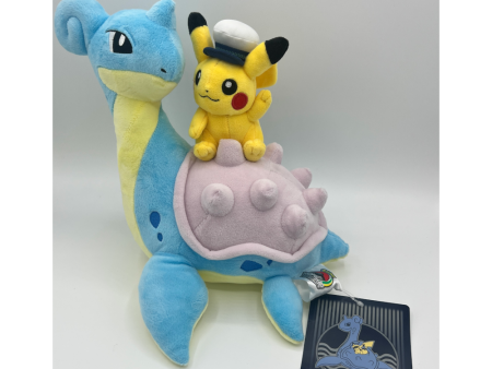 Yokohama Lapras & Pikachu Plush Worlds 2023 Exclusive Online Hot Sale