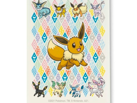 Eevee Prismatic Card Sleeves (65ct) For Sale